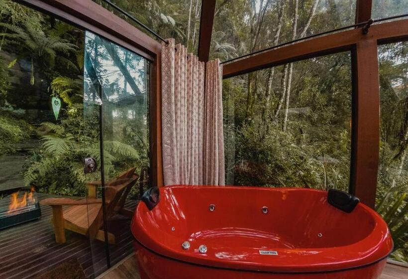 کلبه ییلاقی سوپریور یک خوابه, Pousada Jardim Do Buda   Café E Piscina