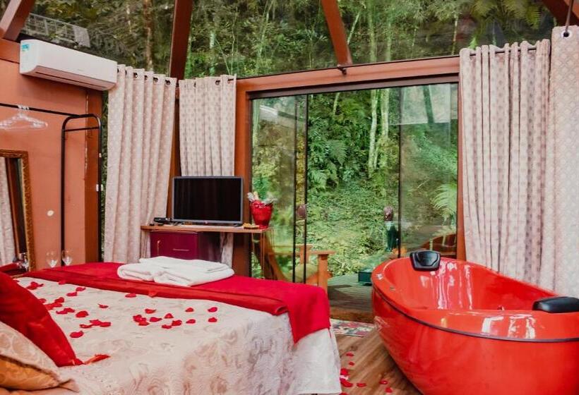 کلبه ییلاقی سوپریور یک خوابه, Pousada Jardim Do Buda   Café E Piscina