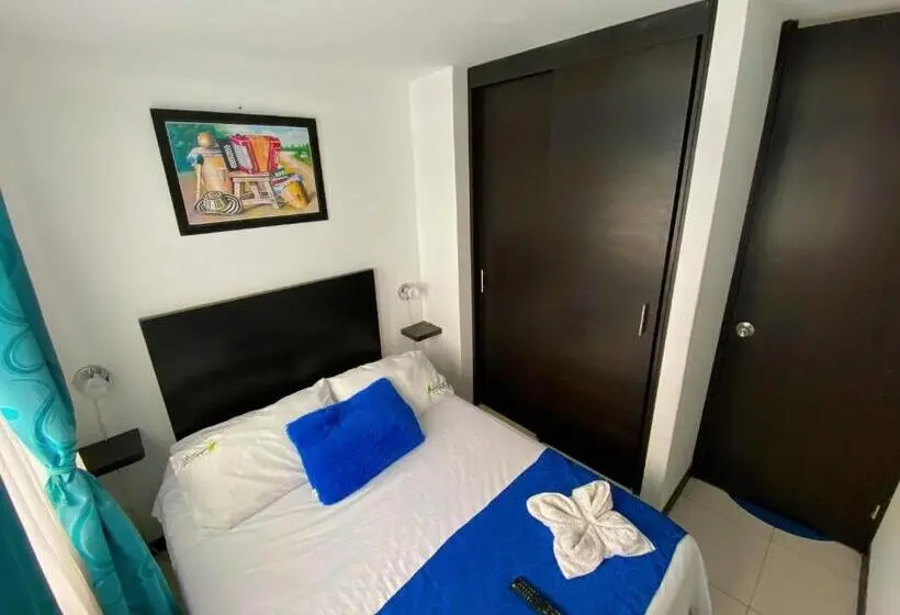 １階の１ベッドルームアパートメント, Apartamento Faunaventura Cerca Parque Del Café