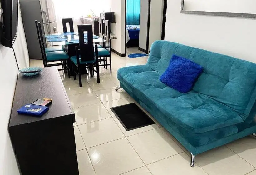 １階の１ベッドルームアパートメント, Apartamento Faunaventura Cerca Parque Del Café
