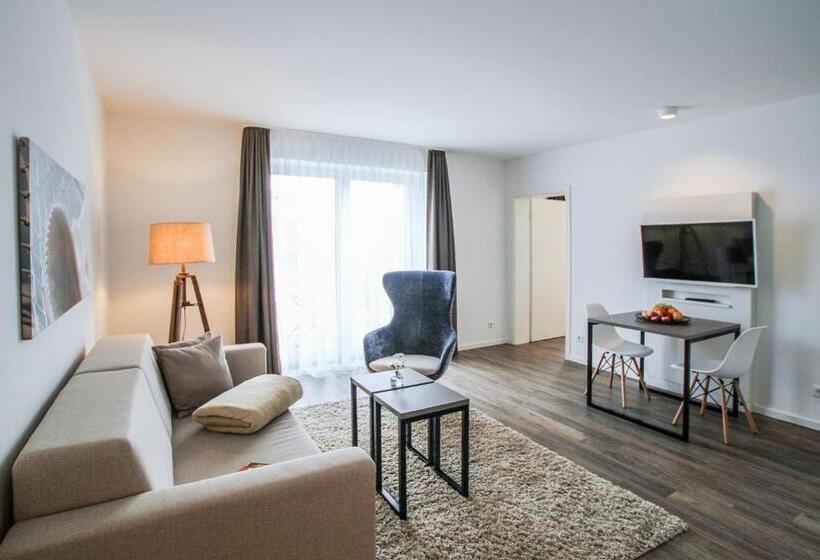 Апартаменты 1 Спальня с Террасой, Appartements An Der Golfanlage