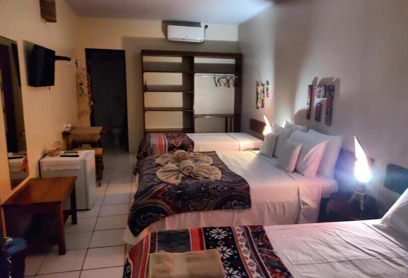 חדר משפחתי נוף לים, Pousada Refúgio Dos Milagres