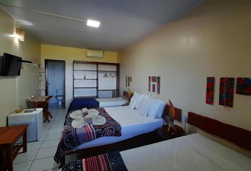 חדר משפחתי נוף לים, Pousada Refúgio Dos Milagres