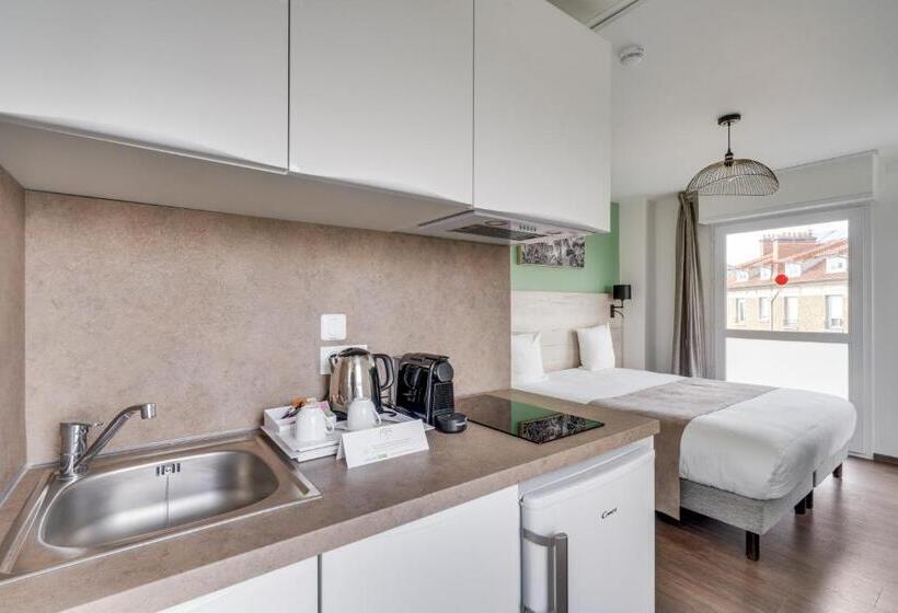 Студио Comfort, All Suites Appart Hôtel Massy Palaiseau