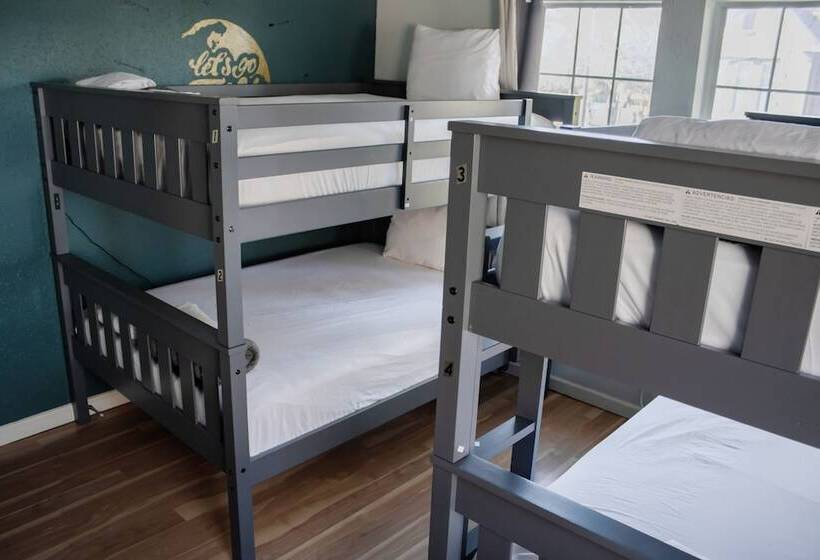 سرير فى غرفة مشتركه, Wanderstay Houston Hostel