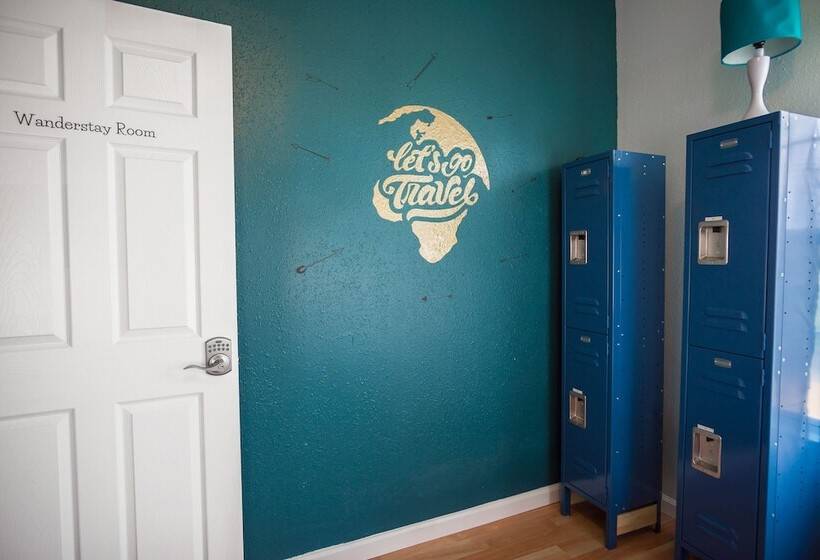 تختخواب در اتاق مشترک, Wanderstay Houston Hostel