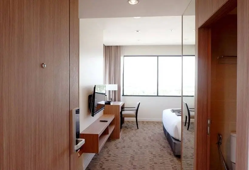 キングサイズベッドのスーペリアルーム, Grand Fortune Hotel Nakhon Si Thammarat