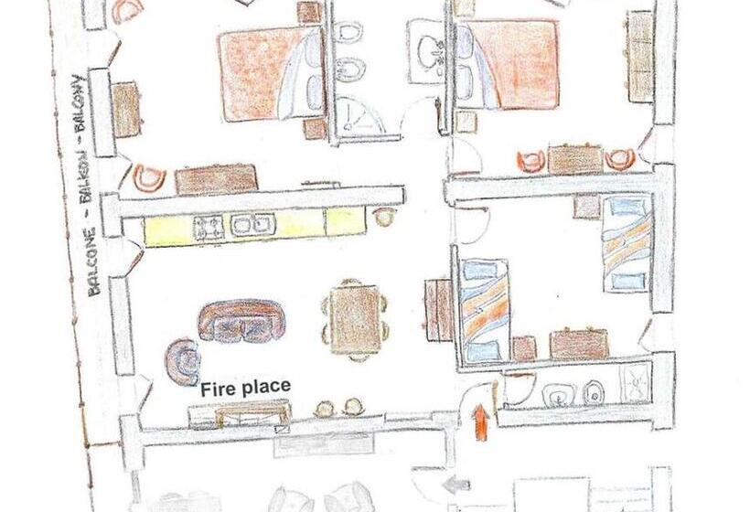 Апартаменты 3 Спальни, Agriturismo Al Lambic