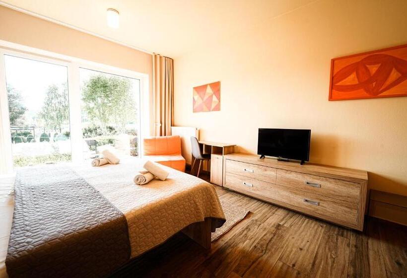Comfort room with balcony, Slunečná Louka