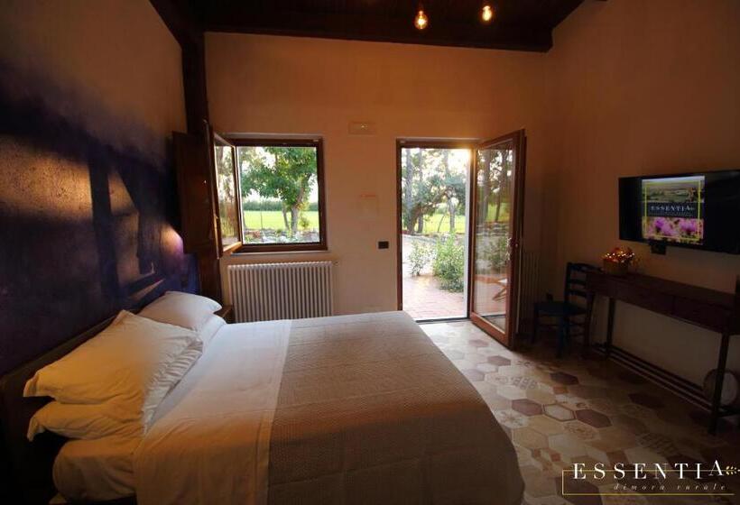اتاق استاندارد با چشم‌انداز باغ, Agriturismo Essentia Dimora Rurale
