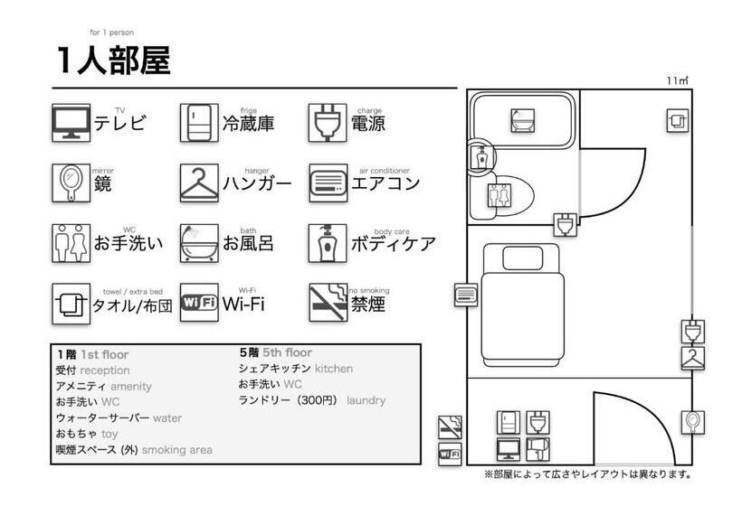 Habitación Estàndard Individual, Crasco Tabi Ne