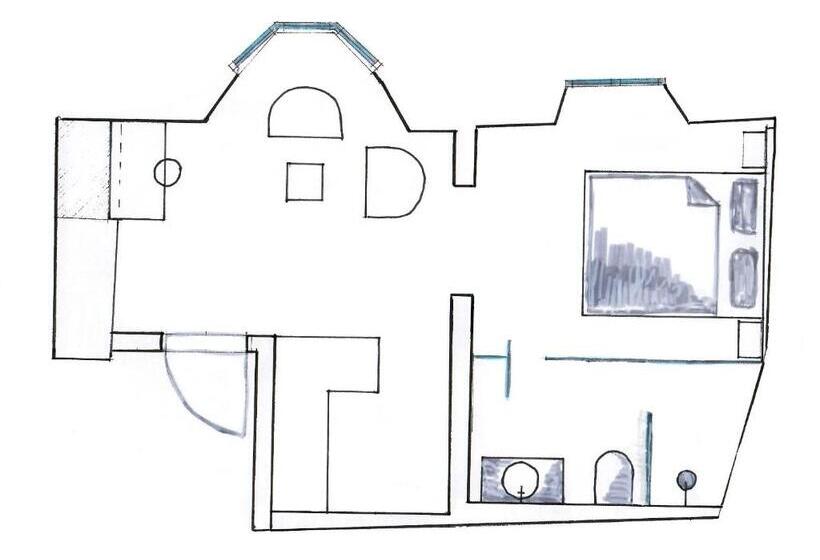 高级大房间, Kontor