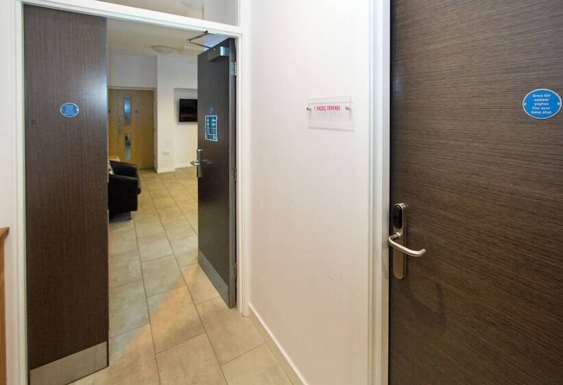 غرفة قياسية رباعية, Canolfan Y Fron