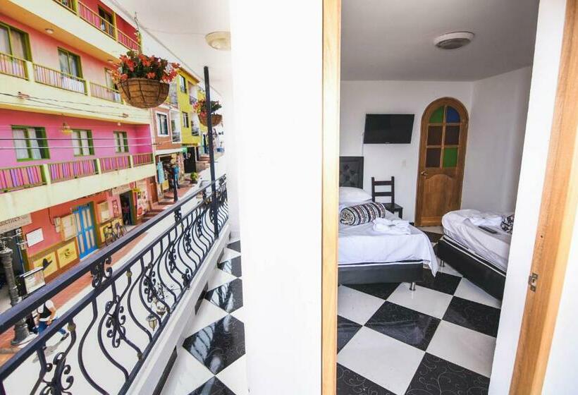 带城市景观的高级房间, El Paisaje