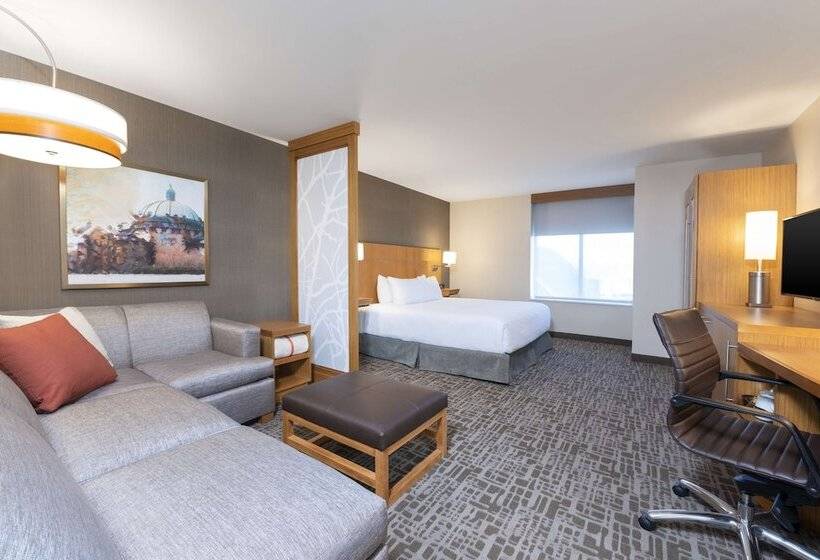 غرفة قياسية سرير كينج لذوى الإحتياجات الخاصة, Hyatt Place Detroit/royal Oak