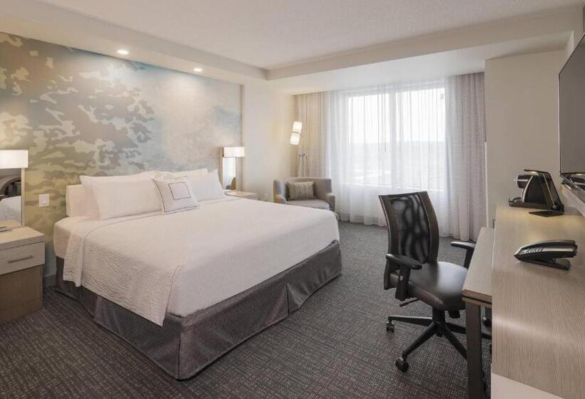 身障者適用キングサイズベッドルーム, Courtyard By Marriott Halifax Dartmouth