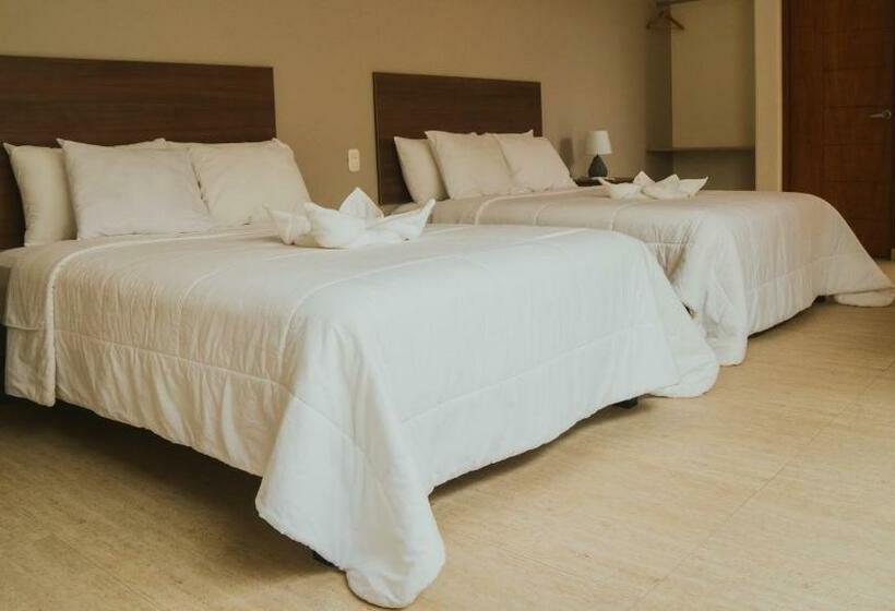 اتاق استاندارد با 2 تخت دوبل, Villa Oasis