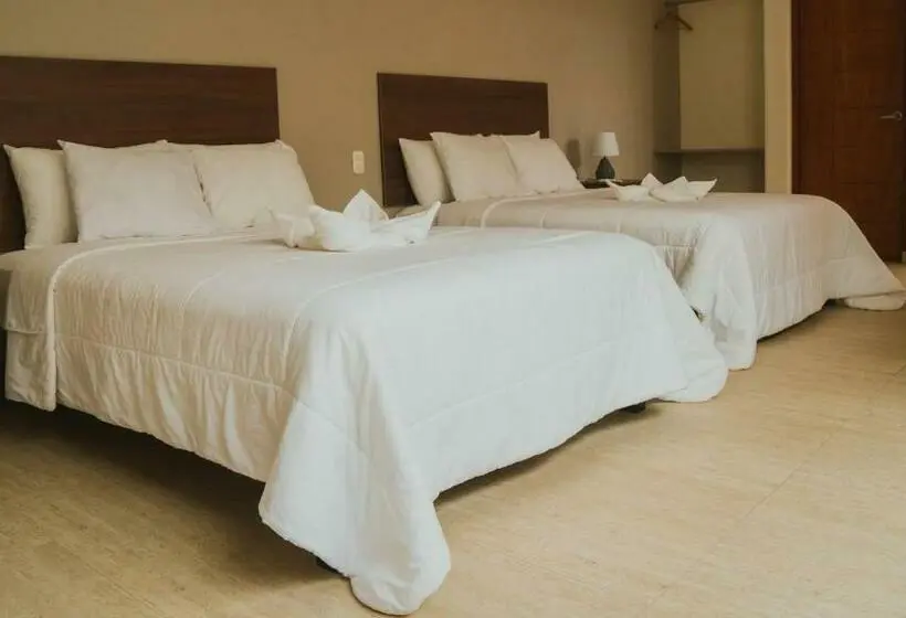 اتاق استاندارد با 2 تخت دوبل, Villa Oasis