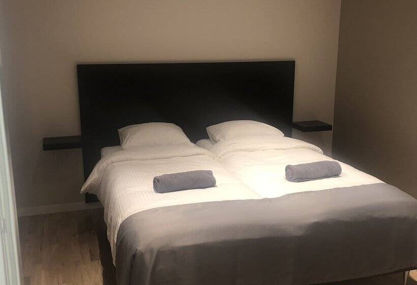 غرفة قياسية حمام مشترك, Måby Park & Hotell