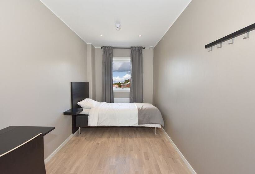 غرفة قياسية فردية حمام مشترك, Måby Park & Hotell