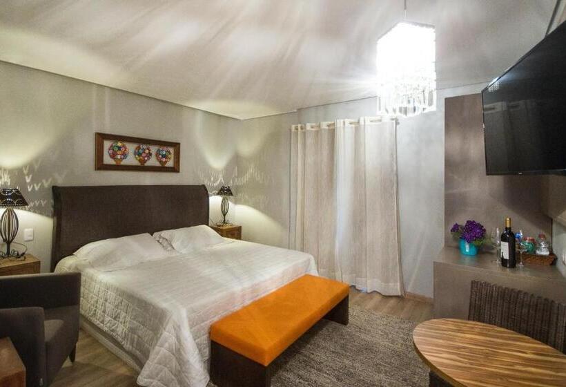 Suite Kingsize Bett, Pousada Cantinho Da Serra