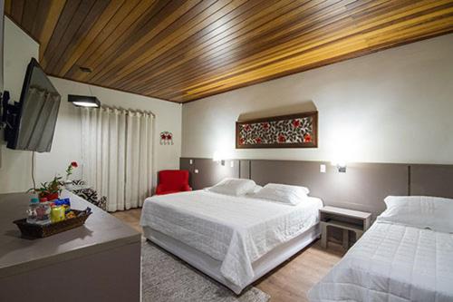 3-Bett-Standardzimmer, Pousada Cantinho Da Serra