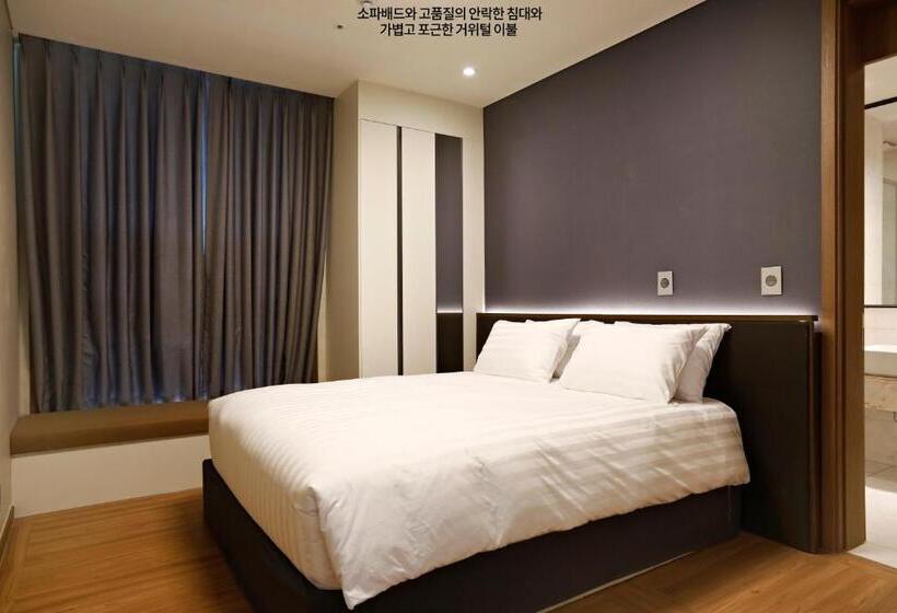 סוויטה משפחתית, Pine Forest Jeongseon Alpine Resort