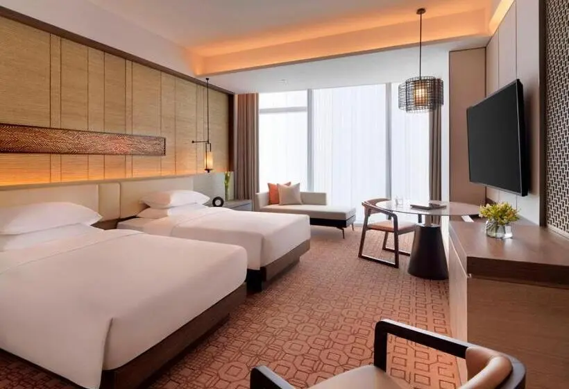 ２ダブルベッドのスタンダードルーム, Hyatt Regency Zhenjiang