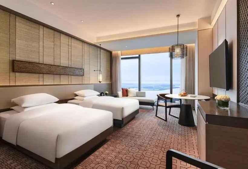 ２ダブルベッドのスタンダードルーム, Hyatt Regency Zhenjiang