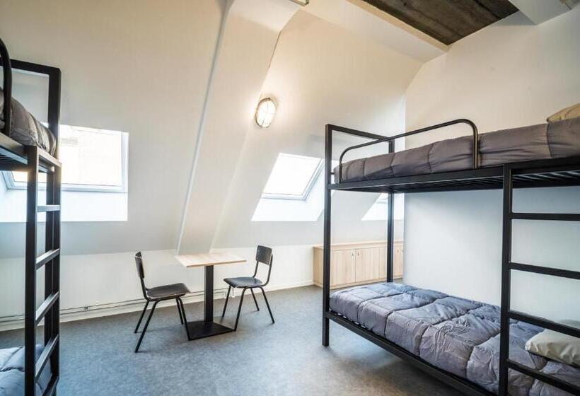 Номер Стандарт Индивидуальный, Auberge De Jeunesse Charleroi Youth Hostel