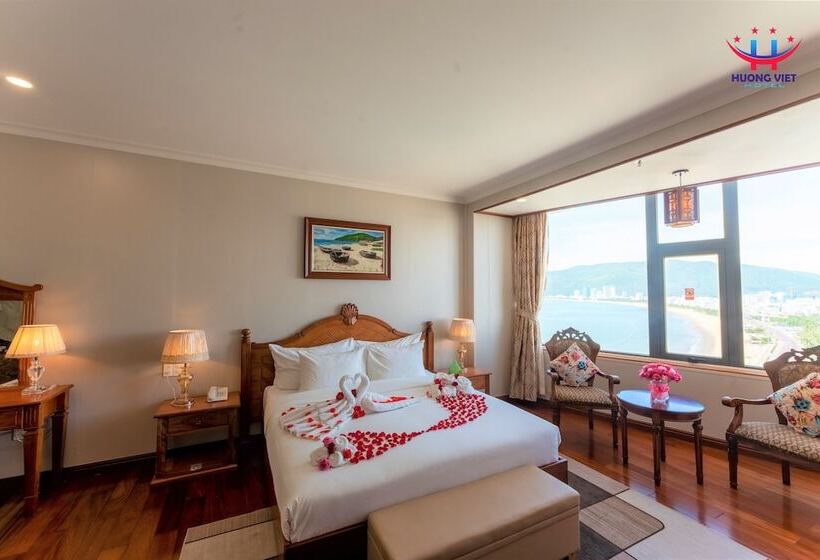 اتاق لوکس با چشمانداز دریا, Huong Viet Hotel Quy Nhon Beachfront