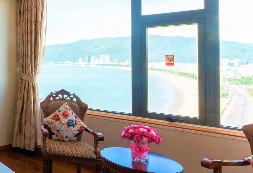 اتاق لوکس با چشمانداز دریا, Huong Viet Hotel Quy Nhon Beachfront