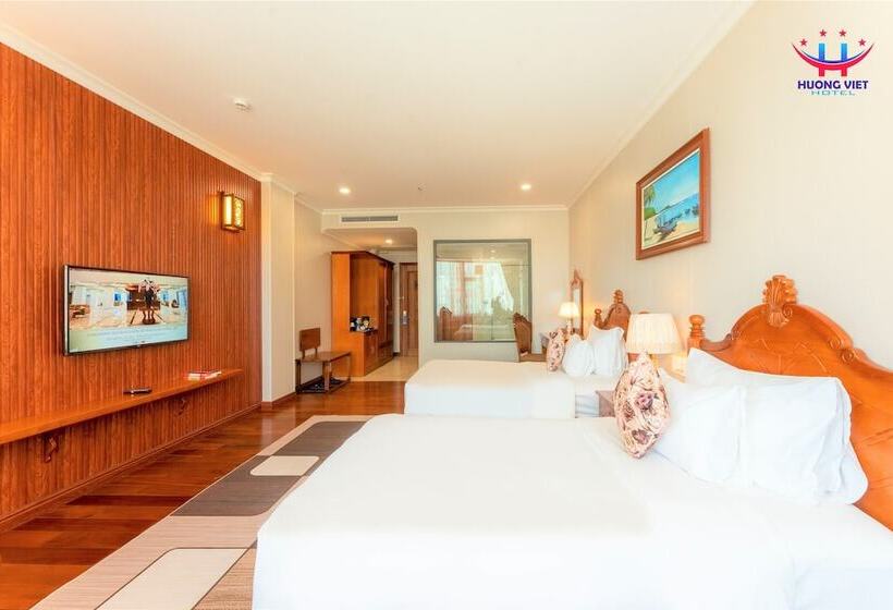اتاق لوکس با چشمانداز دریا, Huong Viet Hotel Quy Nhon Beachfront