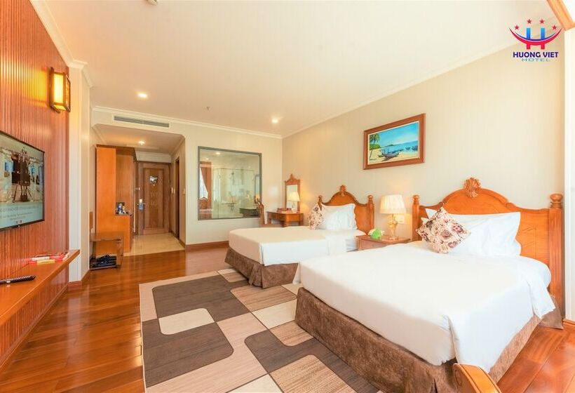 اتاق لوکس با چشمانداز دریا, Huong Viet Hotel Quy Nhon Beachfront