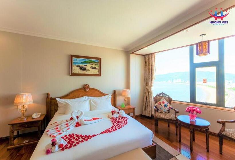 اتاق لوکس با چشمانداز دریا, Huong Viet Hotel Quy Nhon Beachfront