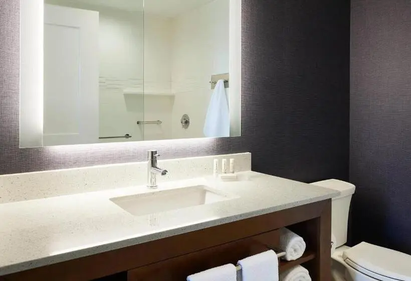 キングサイドベッドのスタンダードワンルーム, Residence Inn By Marriott Dallas By The Galleria