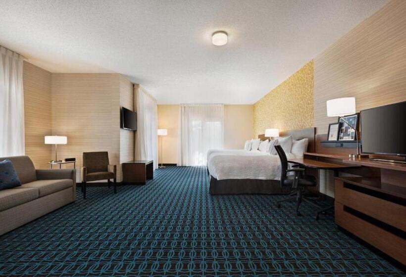 스탠다드 룸, Fairfield Inn & Suites By Marriott Charlottesville Downtown/university Area