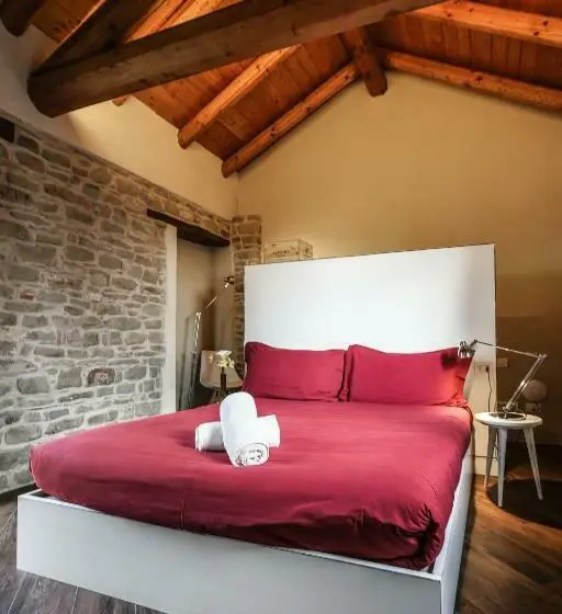 キングサイズベッドのデラックスルーム, Albergo Del Bramante