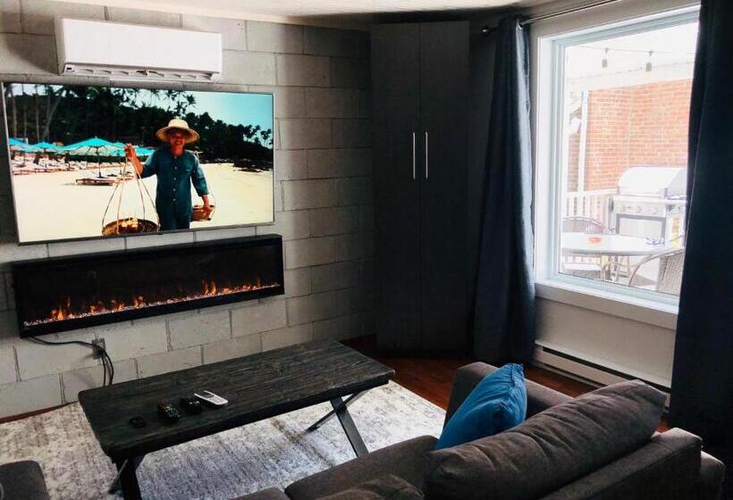 Апартаменты 1 Спальня, Loft Des Suites North Hatley