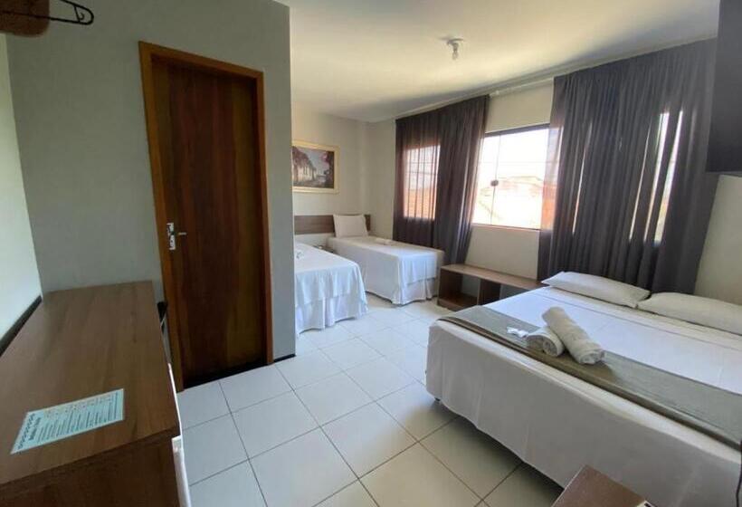 חדר סטנדרט לארבעה, Pousada Porto Rio