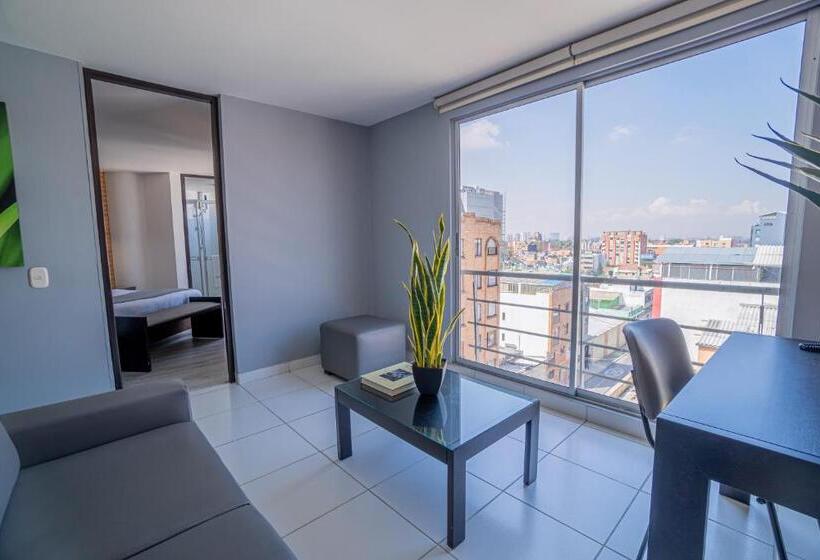 Apartamento 1 Dormitório com Sacada, Icon 48 Luxury Apartasuites