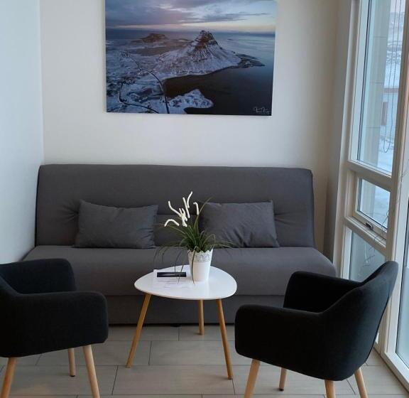 آپارتمان 1 خوابه با چشم‌انداز, Kirkjufell Guesthouse And Apartments
