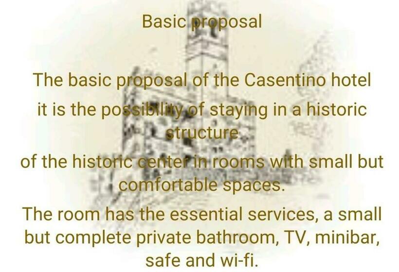 ベーシックルーム, Albergo Casentino