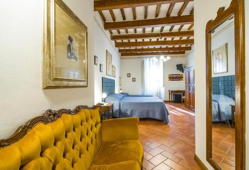 スタンダード4人部屋, Albergo Casentino