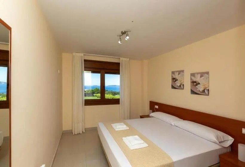 オーシャンビューのテラス付1ベッドルームアパート, Apartamentos Turísticos Eira Do Mar