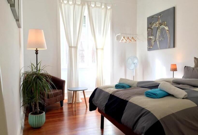 اتاق استاندارد با سرویس بهداشتی مشترک, Lisbonera Guest House