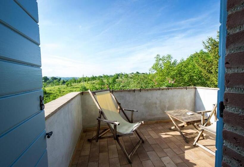 트리플 스탠다드 전망룸, Agriturismo La Corte Del Lupo