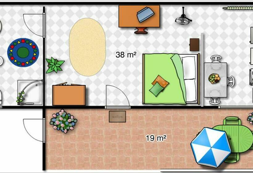 Студио Стандарт с Террасой, Casale Gli Ulivi
