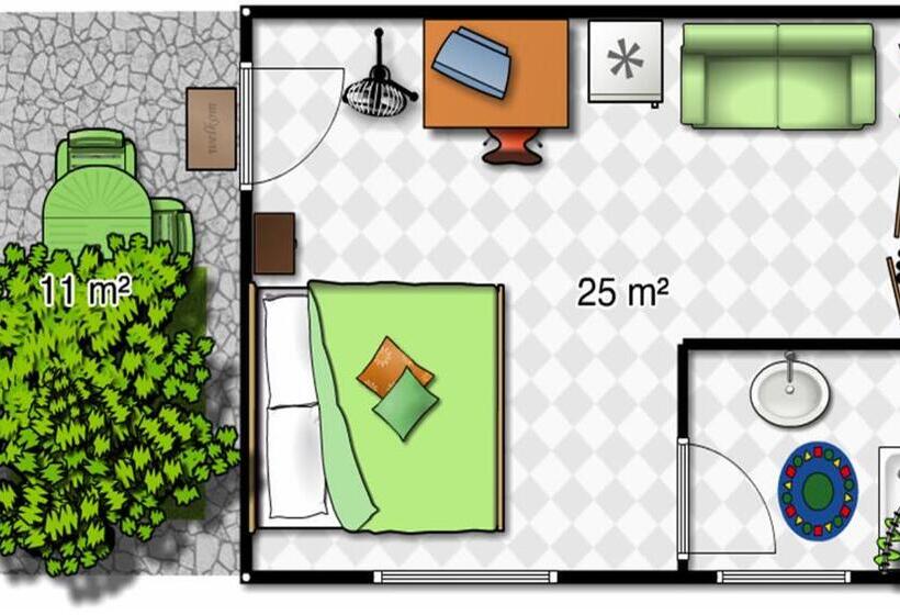 اتاق استاندارد, Casale Gli Ulivi