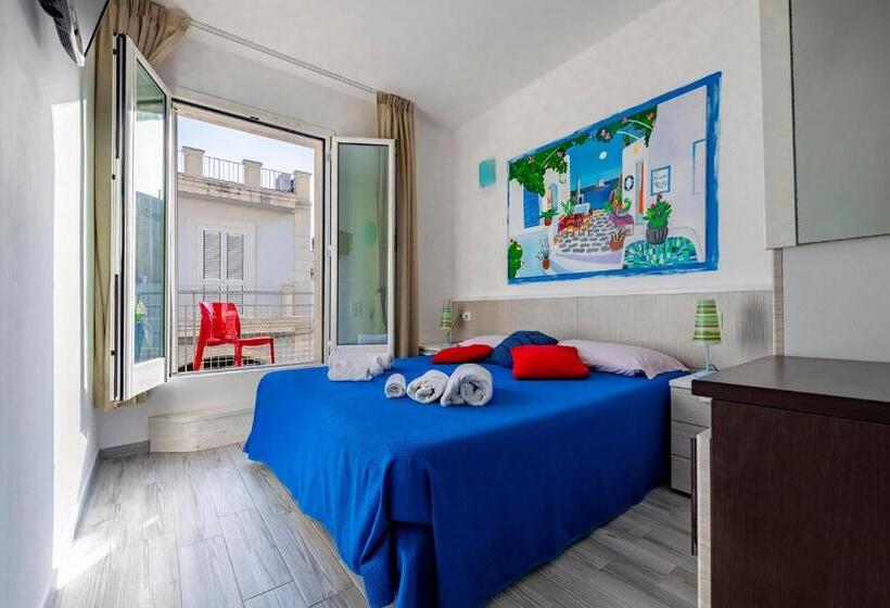 חדר סטנדרט עם מיטת קינג, B&b La Terrazza Sul Porto